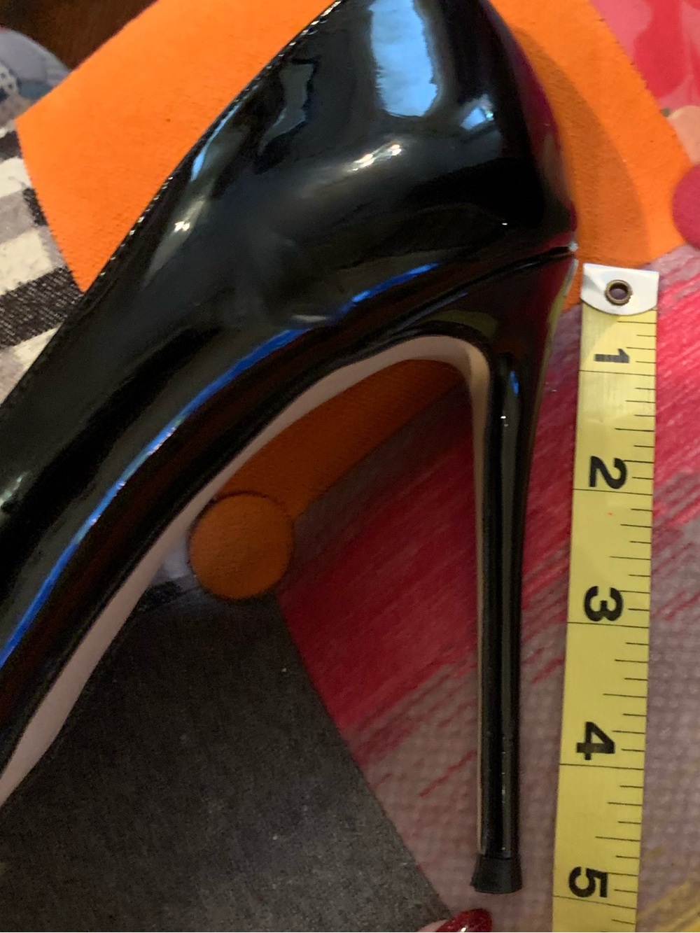 🌹STEVE MADDEN🌹NWOT! RHINESTONE EMBELLISHED BOTTOMS. PATENT LEATHER STILETTOS. - Picture 6 of 7